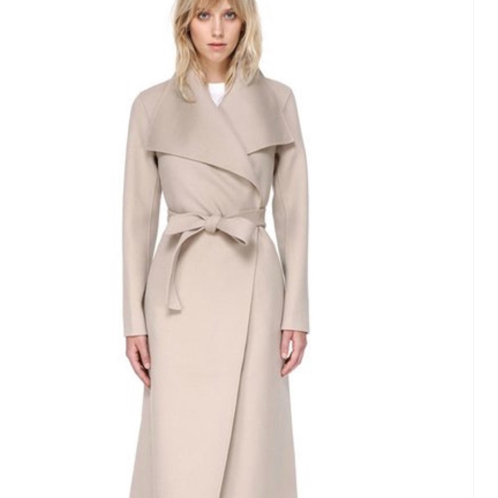 Mackage Mai wool coat, Sand XS, NWT